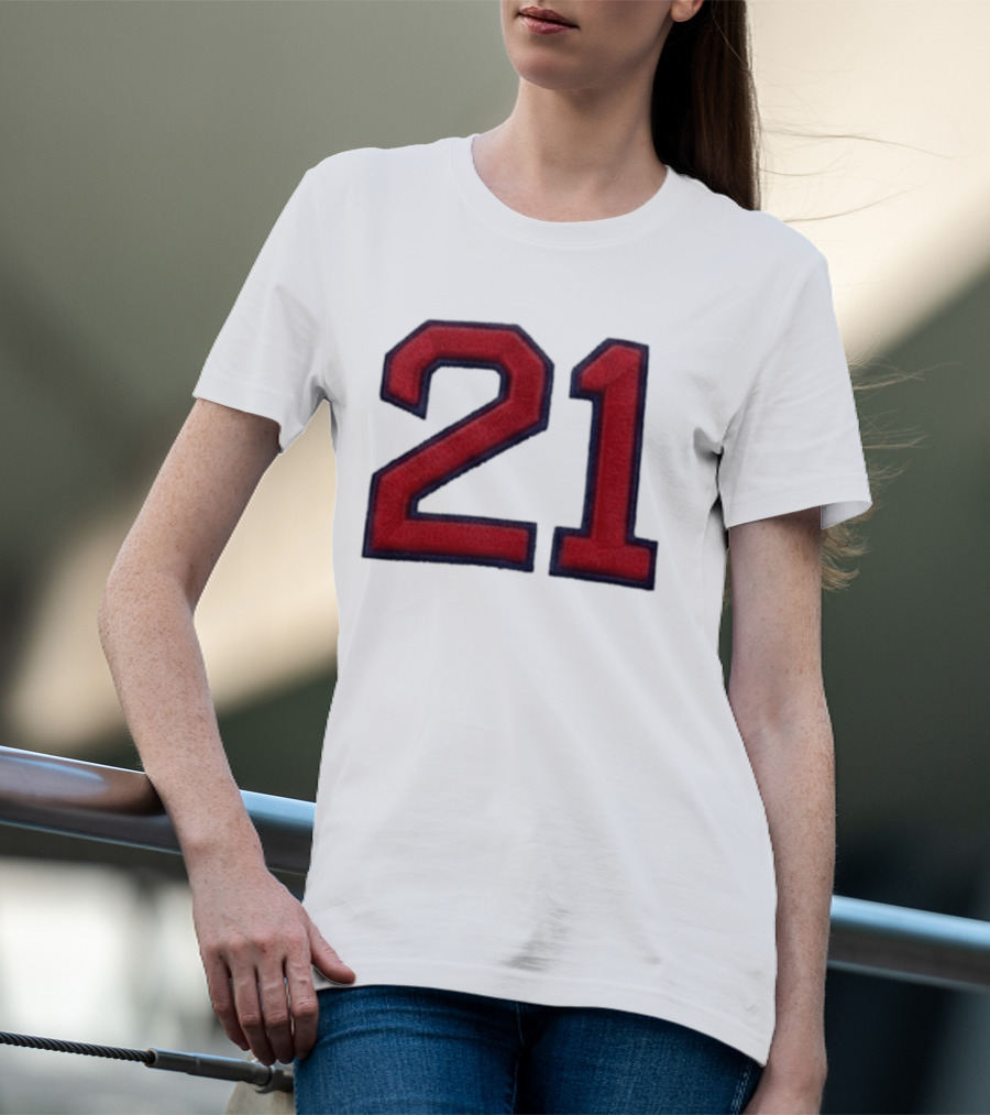 2026 Roger Clemens Boston No. 21 Hat Red 21 Embroidery T-Shirt