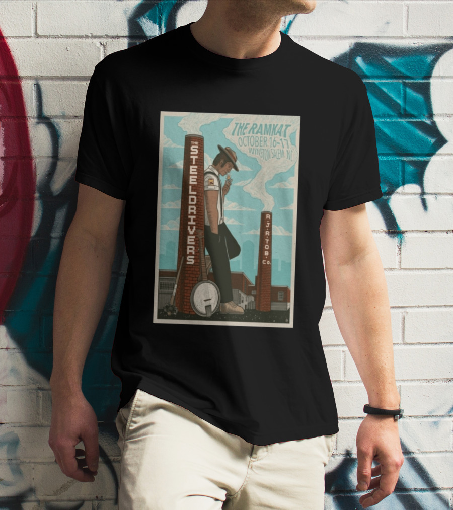 The SteelDrivers Concert The Ramkat Winston Salem October 16 17 2026 T-Shirt