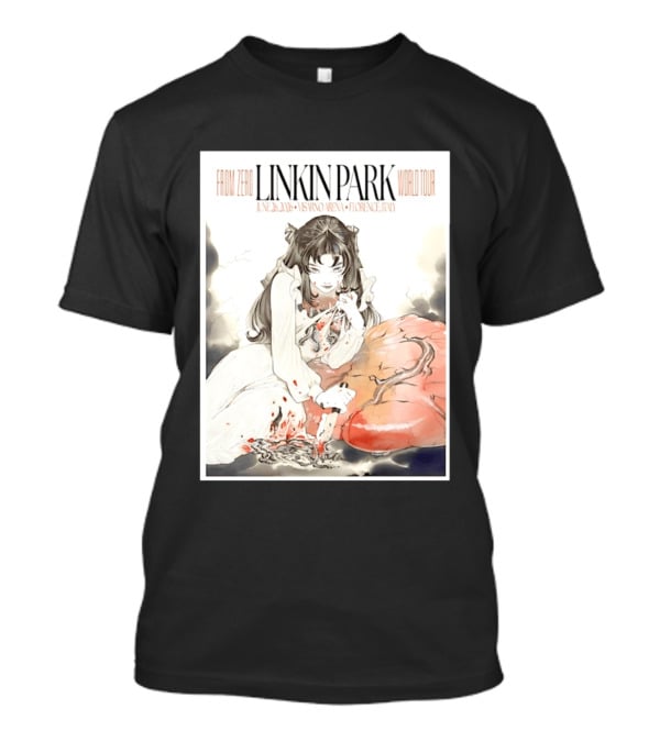 From Zero Linkin Park June 26 2026 Visarno Arena Florence World Tour T-Shirt