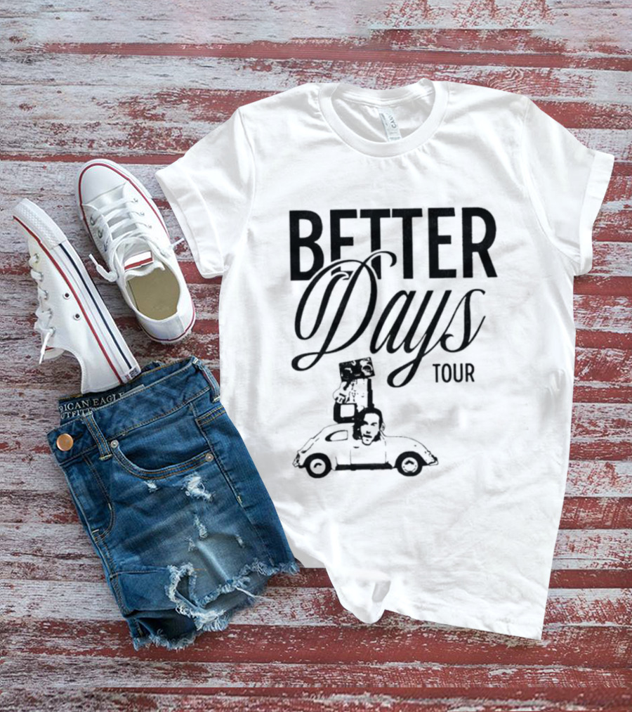 Better Days Tour Vintage Car Graphic Benjamin Ingrosso T-Shirt