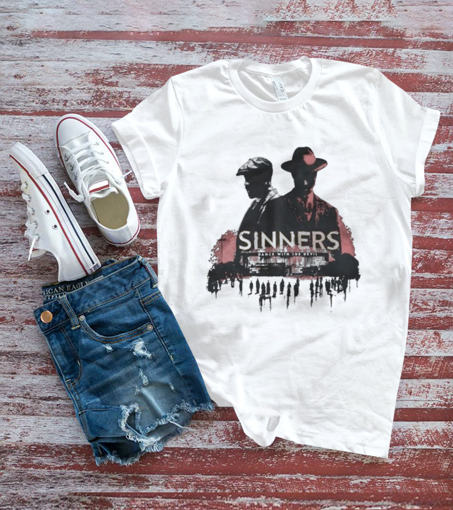 Halloween Horror Nights 2026 Sinners Mysterious Duo In Shadowy Red T-Shirt