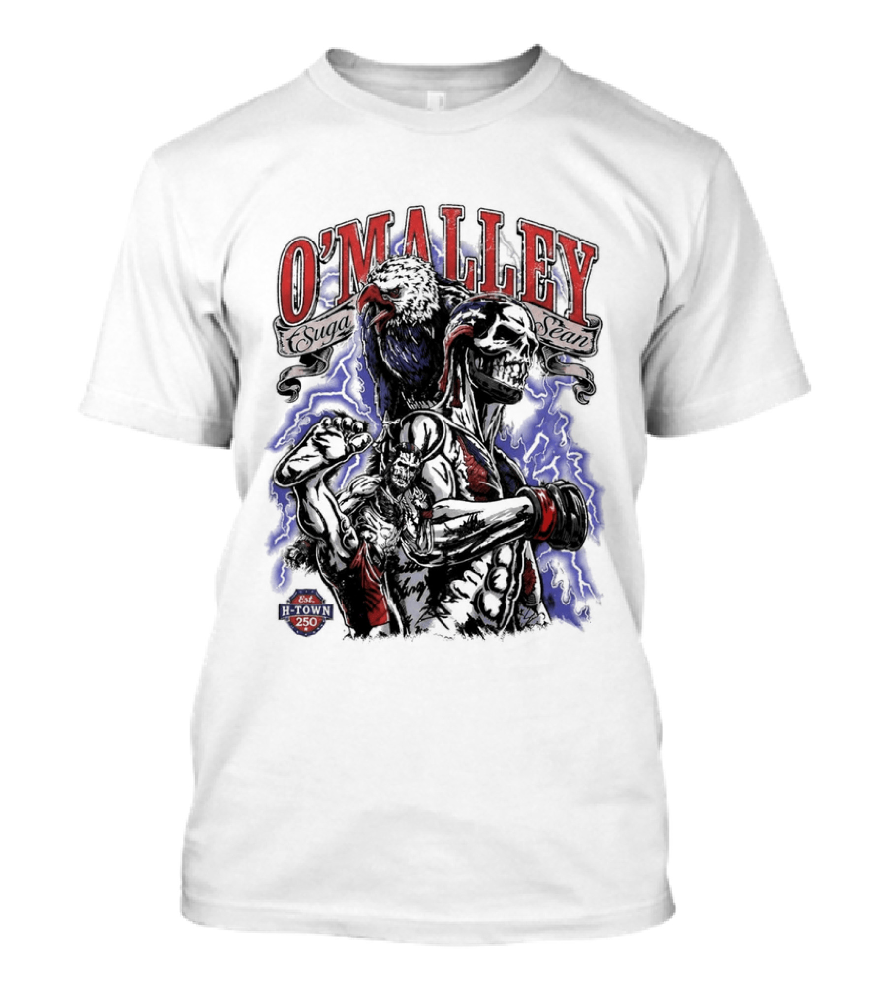 Warren Lotas O'Malley Skeleton Boxer T-Shirt