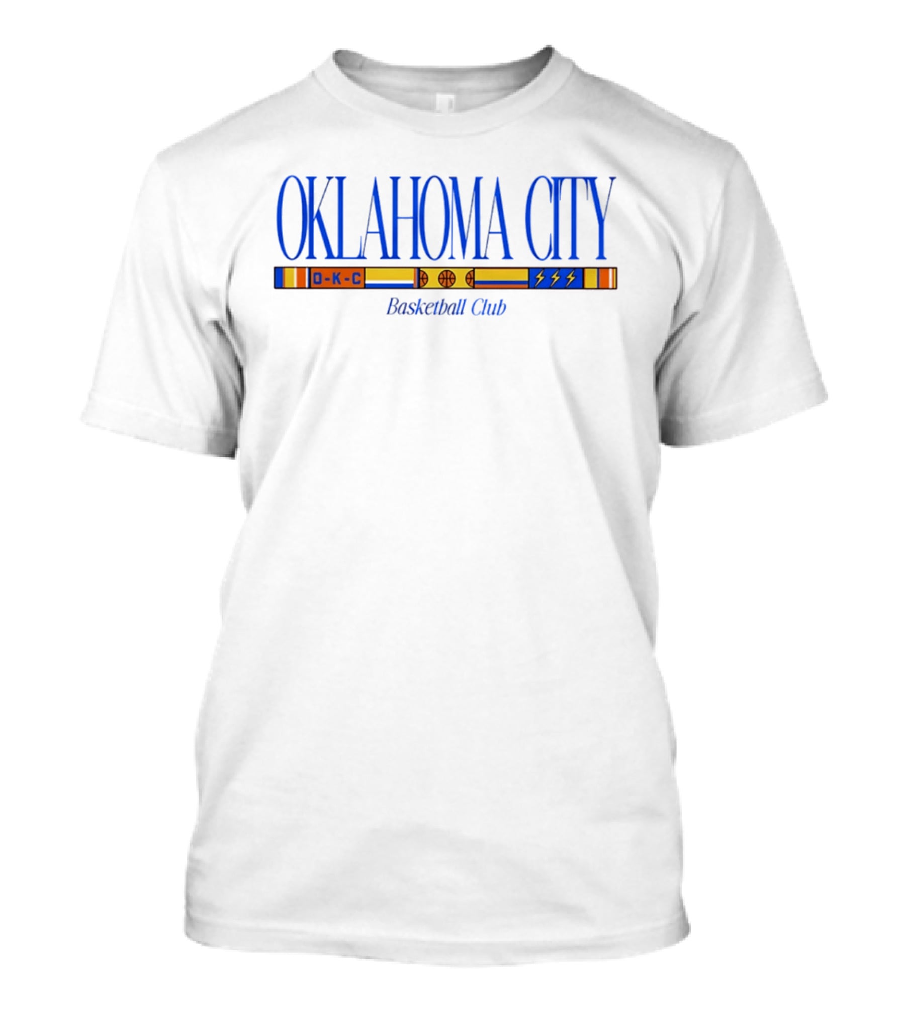 Oklahoma City OKC Basketball Club T-Shirt
