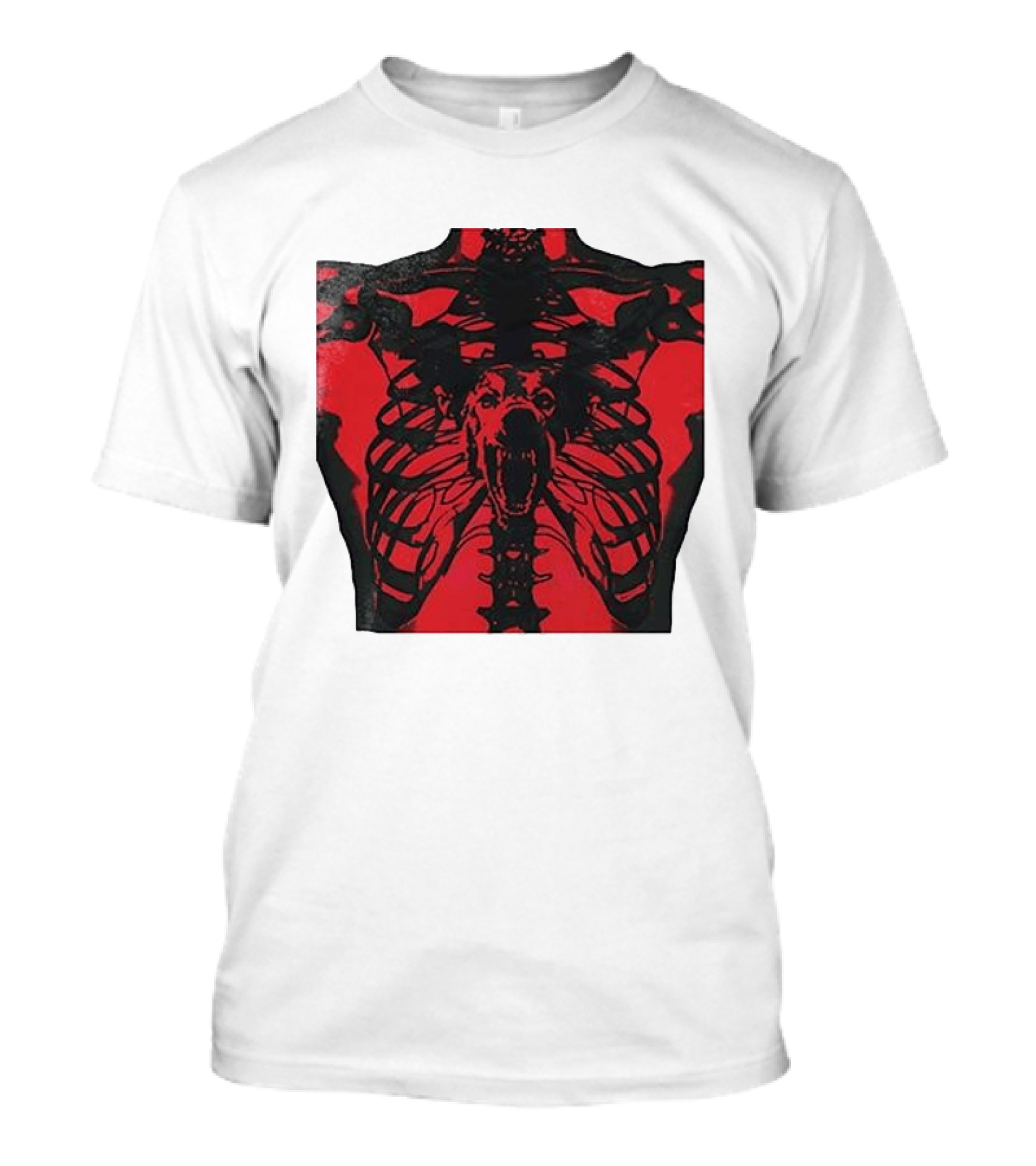 Punfest Told Y'all I Got That Dog In Me Skeleton Dog X Ray T-Shirt