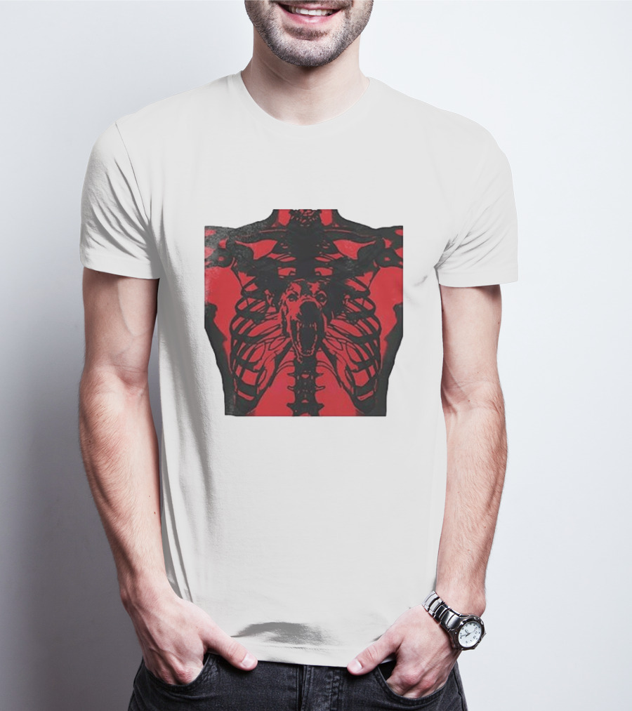 Punfest Told Y'all I Got That Dog In Me Skeleton Dog X Ray T-Shirt