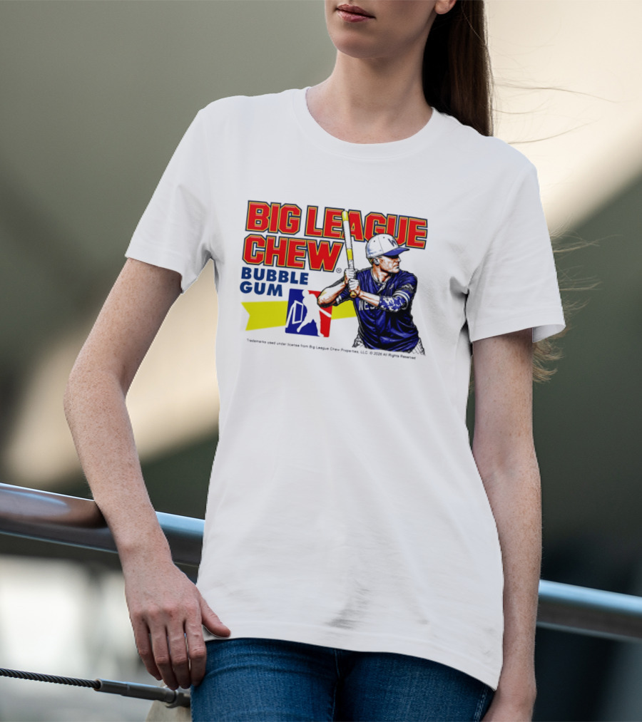 Big League Chew Bubble Gum Baseball Player Kyle Schultz T-Shirt
