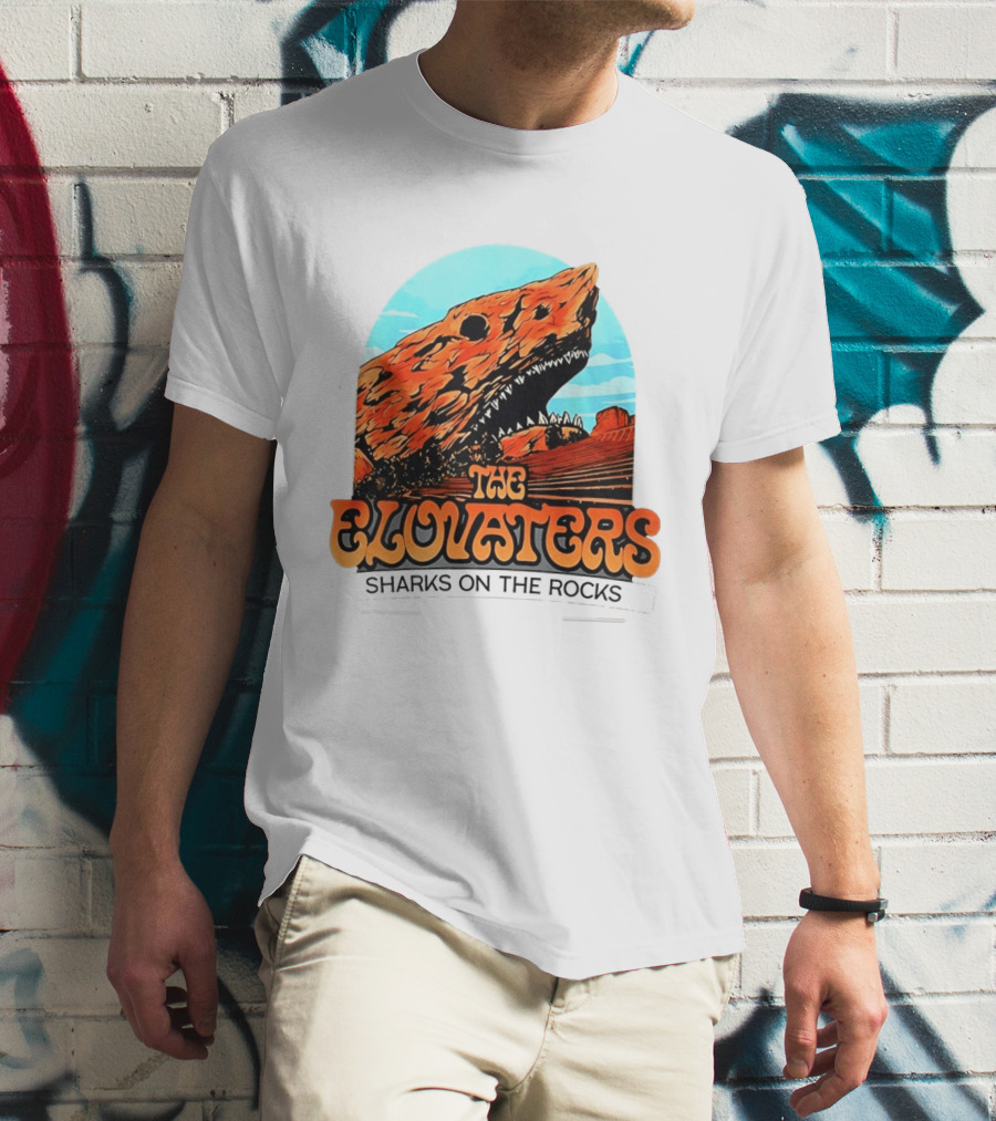 The Elovaters Sharks On The Rocks Red Rocks Amphitheatre Morrison Co May 2026 T-Shirt