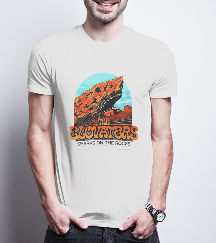 The Elovaters Sharks On The Rocks Red Rocks Amphitheatre Morrison Co May 2026 T-Shirt