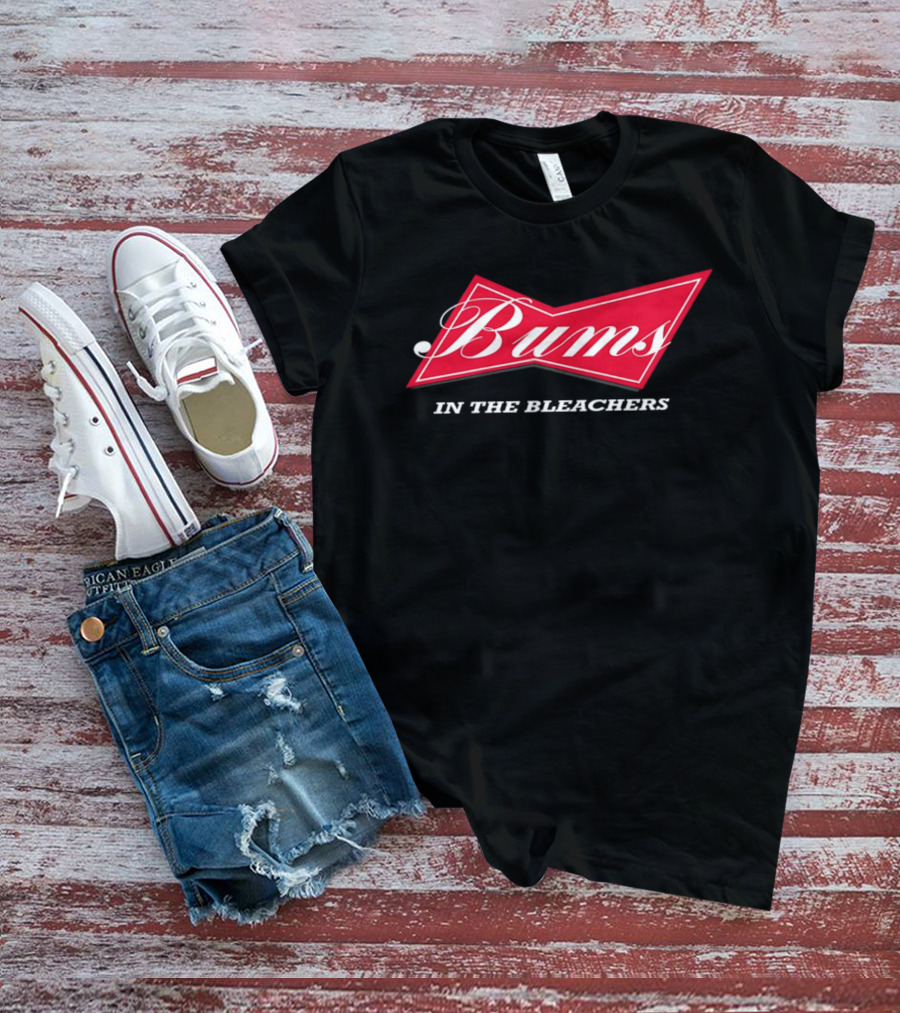 Bums In The Bleachers Retro Beer T-Shirt