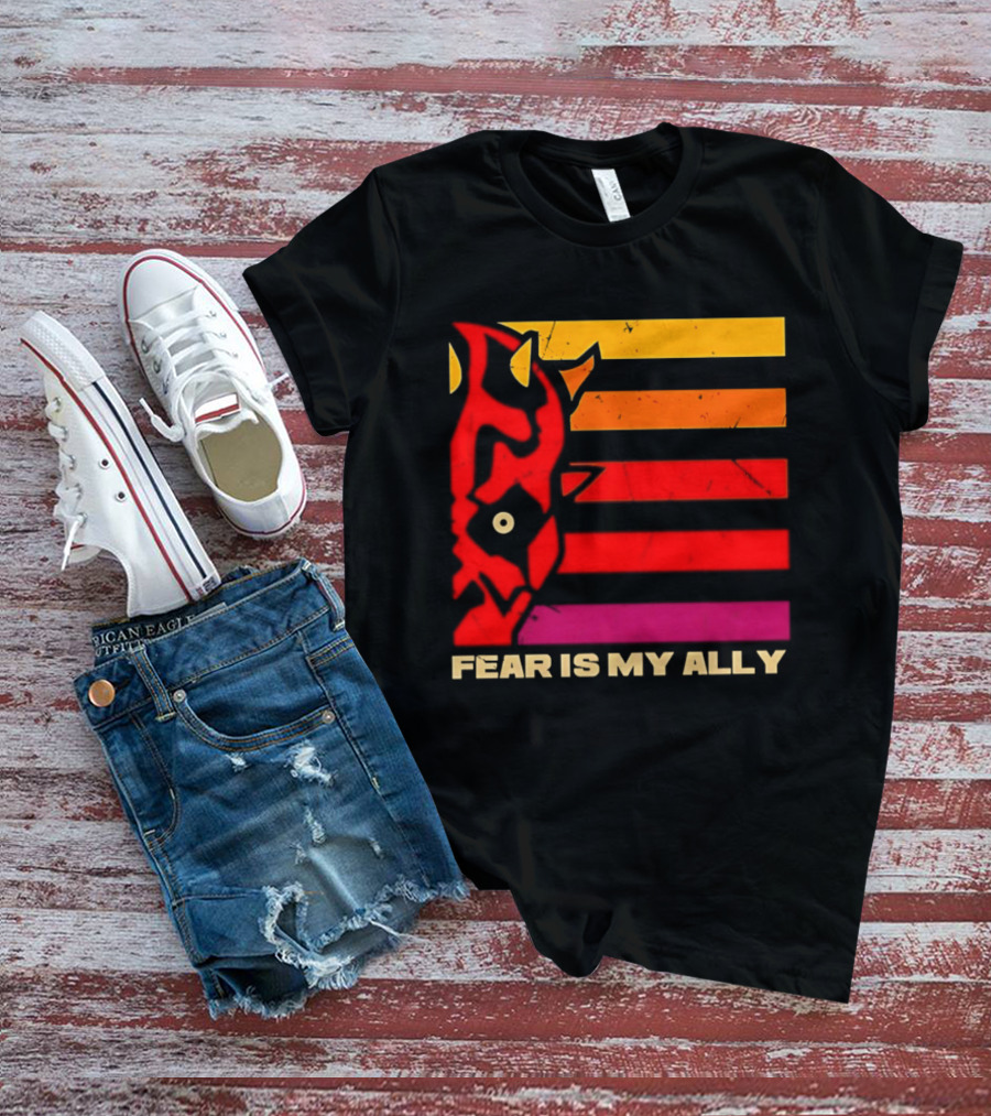 Darth Maul Fear Is My Ally Star Wars T-Shirt