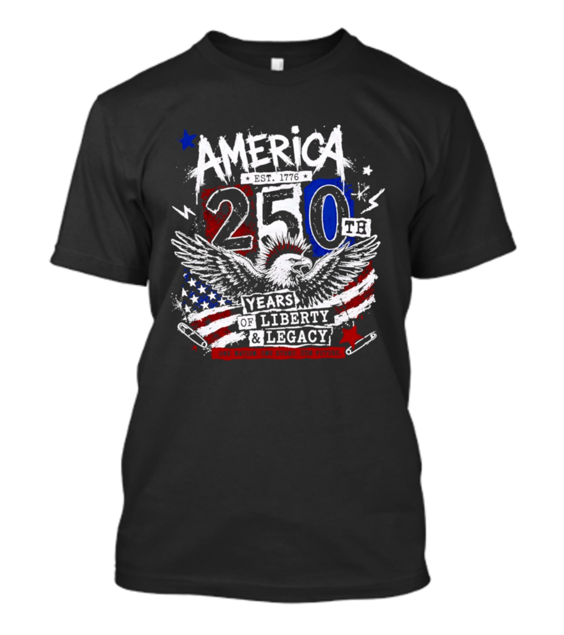 America 250th Liberty And Legacy Eagle T-Shirt
