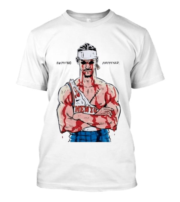 Roronoa Zoro Knicks Nothing Happened Crossover With Josh Hart T-Shirt