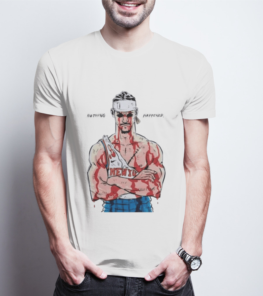 Roronoa Zoro Knicks Nothing Happened Crossover With Josh Hart T-Shirt