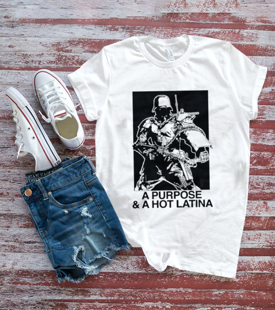 Kerberos Panzer Cops A Purpose And A Hot Latina T-Shirt