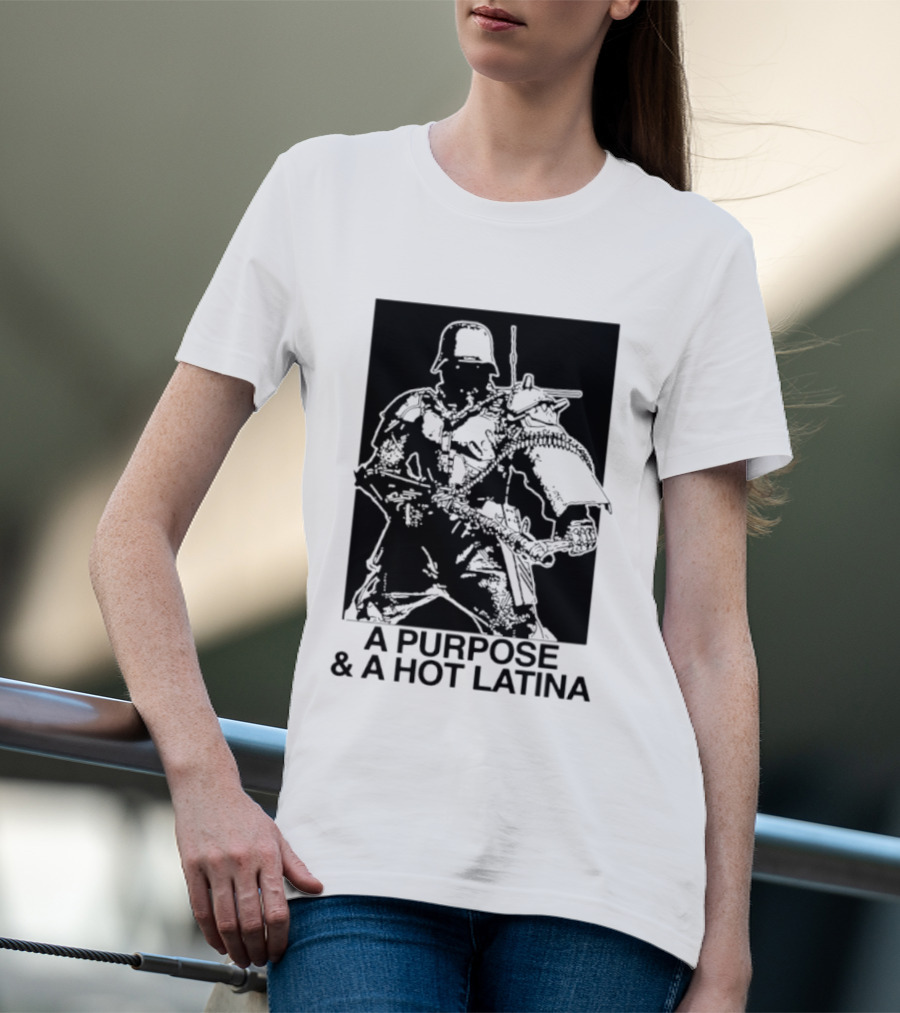 Kerberos Panzer Cops A Purpose And A Hot Latina T-Shirt