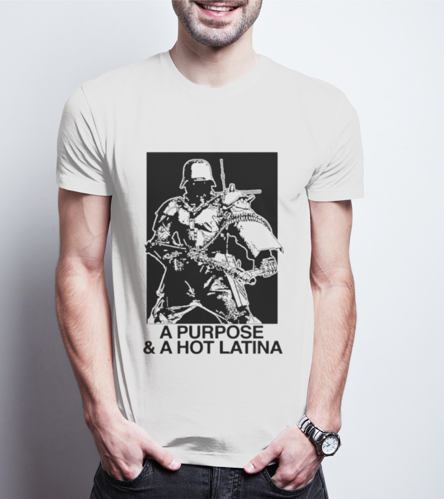 Kerberos Panzer Cops A Purpose And A Hot Latina T-Shirt