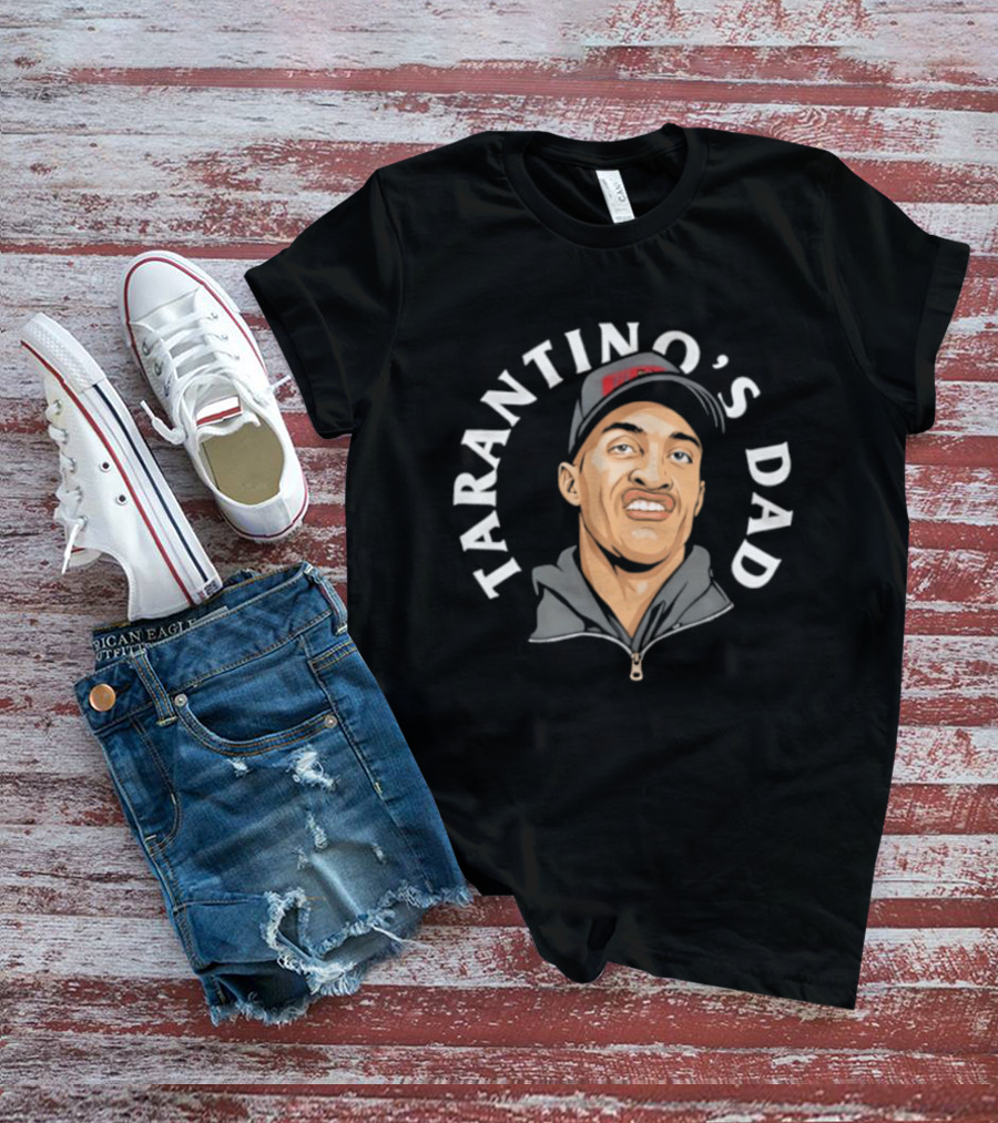 Tarantino's Dad Johnny Hilbrant PE Guy T-Shirt