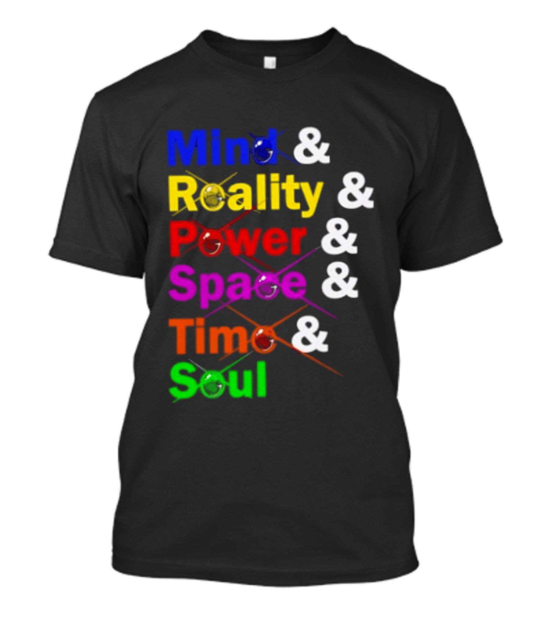 Mind Reality Power Space Time Soul Stone T-Shirt