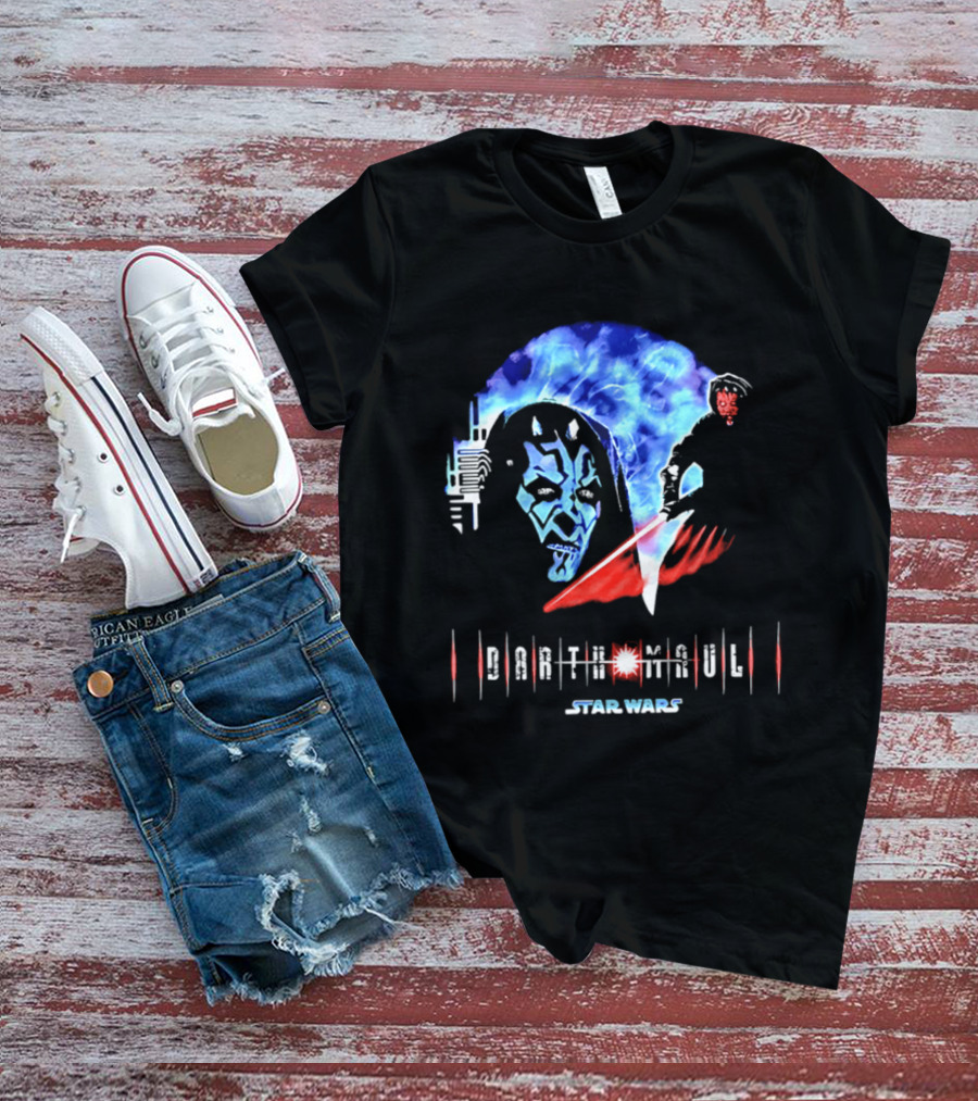 Darth Maul Star Wars Mandalorian Grogu World Premiere T-Shirt