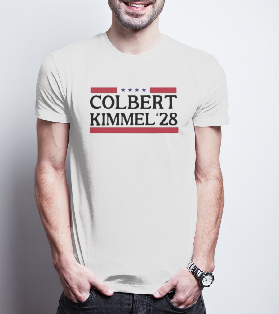 Colbert Kimmel 28 Stars And Stripes T-Shirt