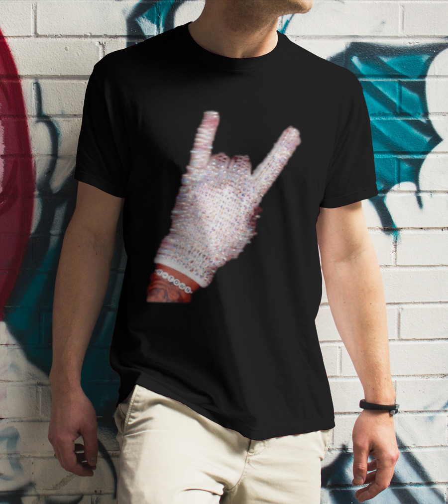 Houston Texans Drake Iceman New Album H Town Glove T-Shirt