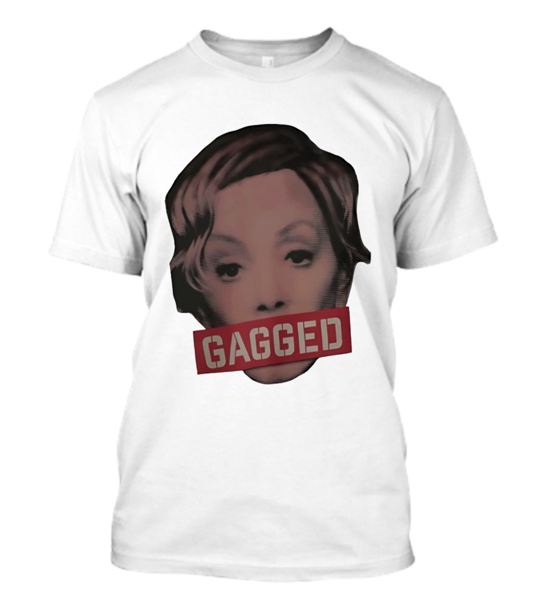 Deborah Vance Gagged Censored Mouth Retro Pop T-Shirt