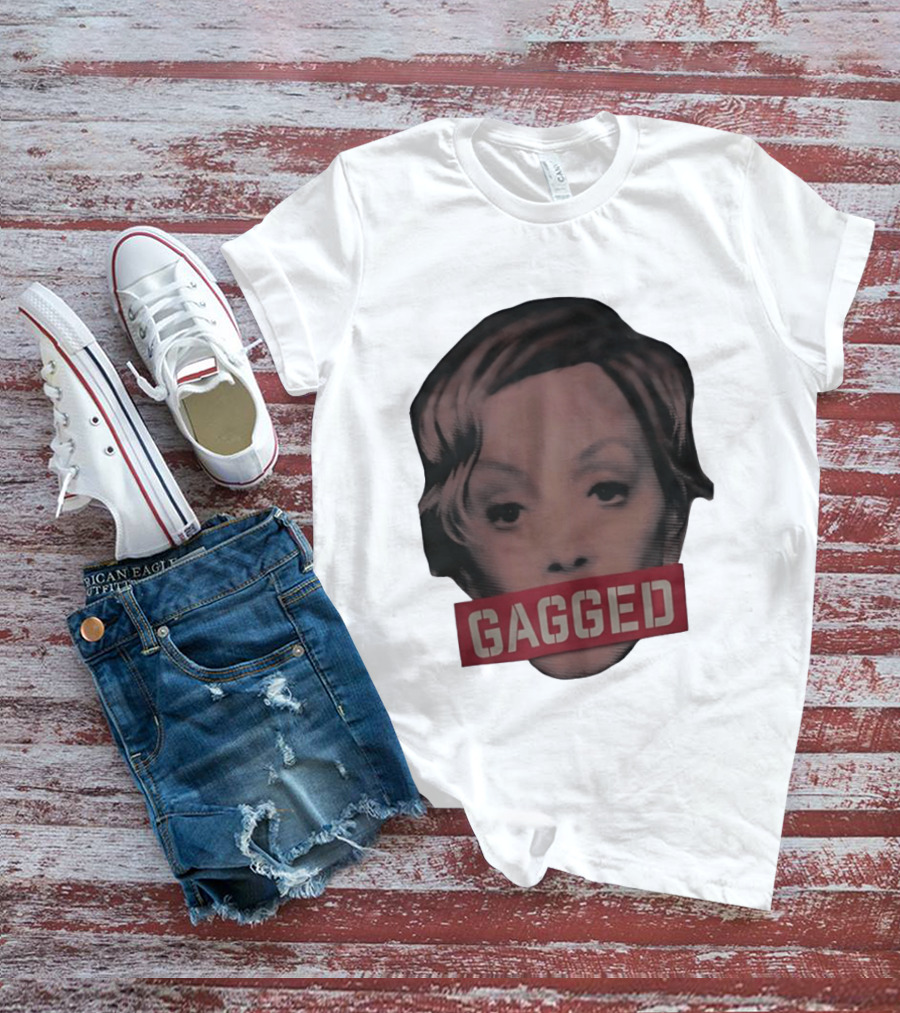 Deborah Vance Gagged Censored Mouth Retro Pop T-Shirt