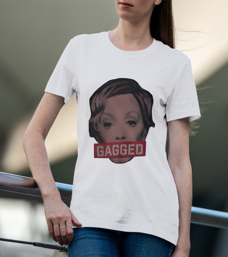 Deborah Vance Gagged Censored Mouth Retro Pop T-Shirt