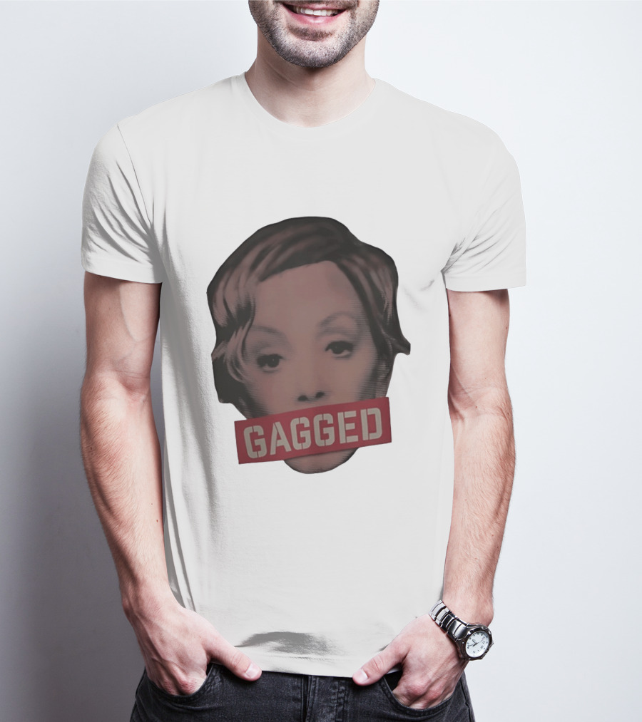Deborah Vance Gagged Censored Mouth Retro Pop T-Shirt