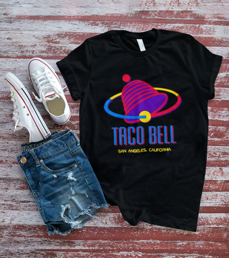 Taco Bell San Angeles California Retro Futuristic T-Shirt