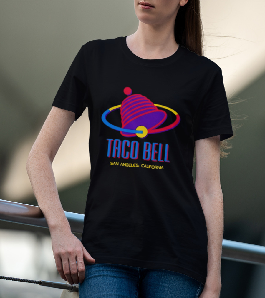 Taco Bell San Angeles California Retro Futuristic T-Shirt