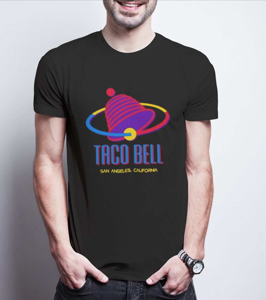 Taco Bell San Angeles California Retro Futuristic T-Shirt