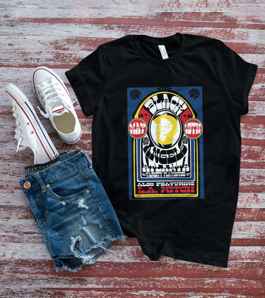 Black Angels Atlanta Variety Playhouse May 15 2026 Featuring L.A. Witch T-Shirt