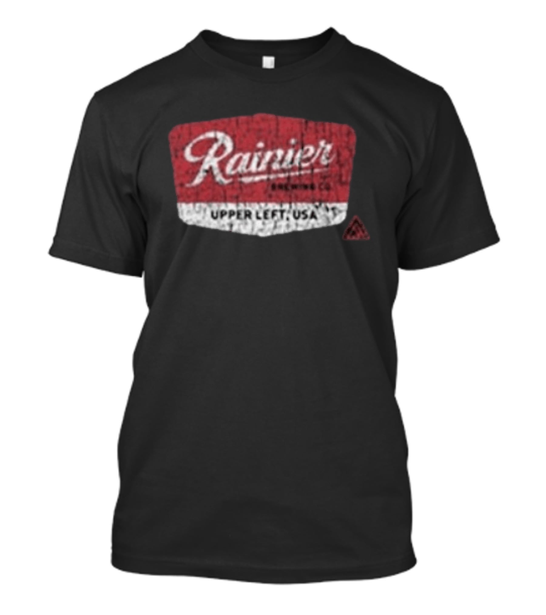 Rainier Brewing Co Upper Left USA The Great PNW T-Shirt