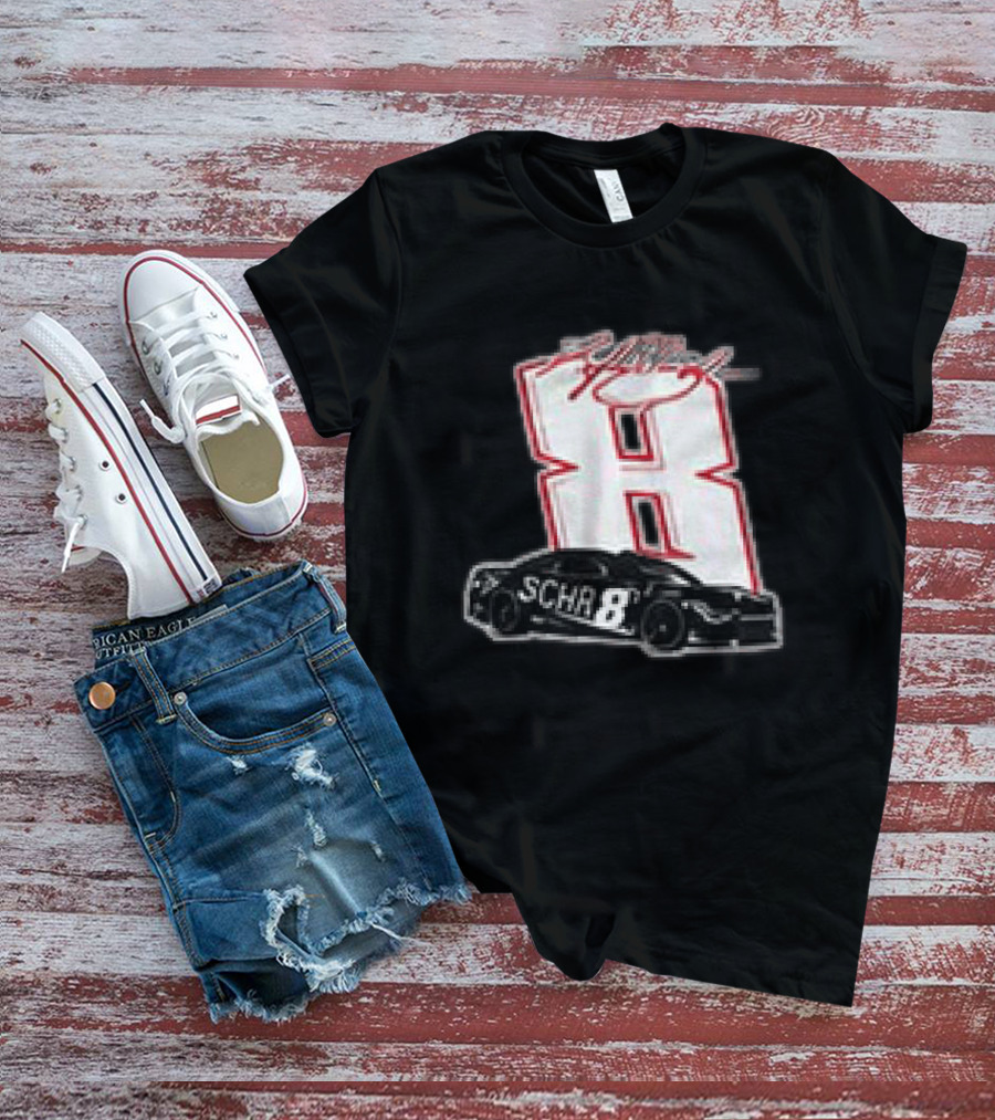 Because You Never Know When The Last One Is Kyle Busch Number 8 NASCAR Schrader Racing T-Shirt