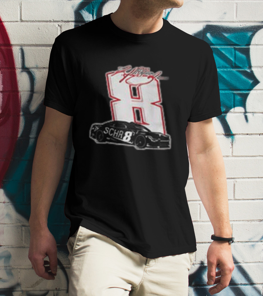 Because You Never Know When The Last One Is Kyle Busch Number 8 NASCAR Schrader Racing T-Shirt