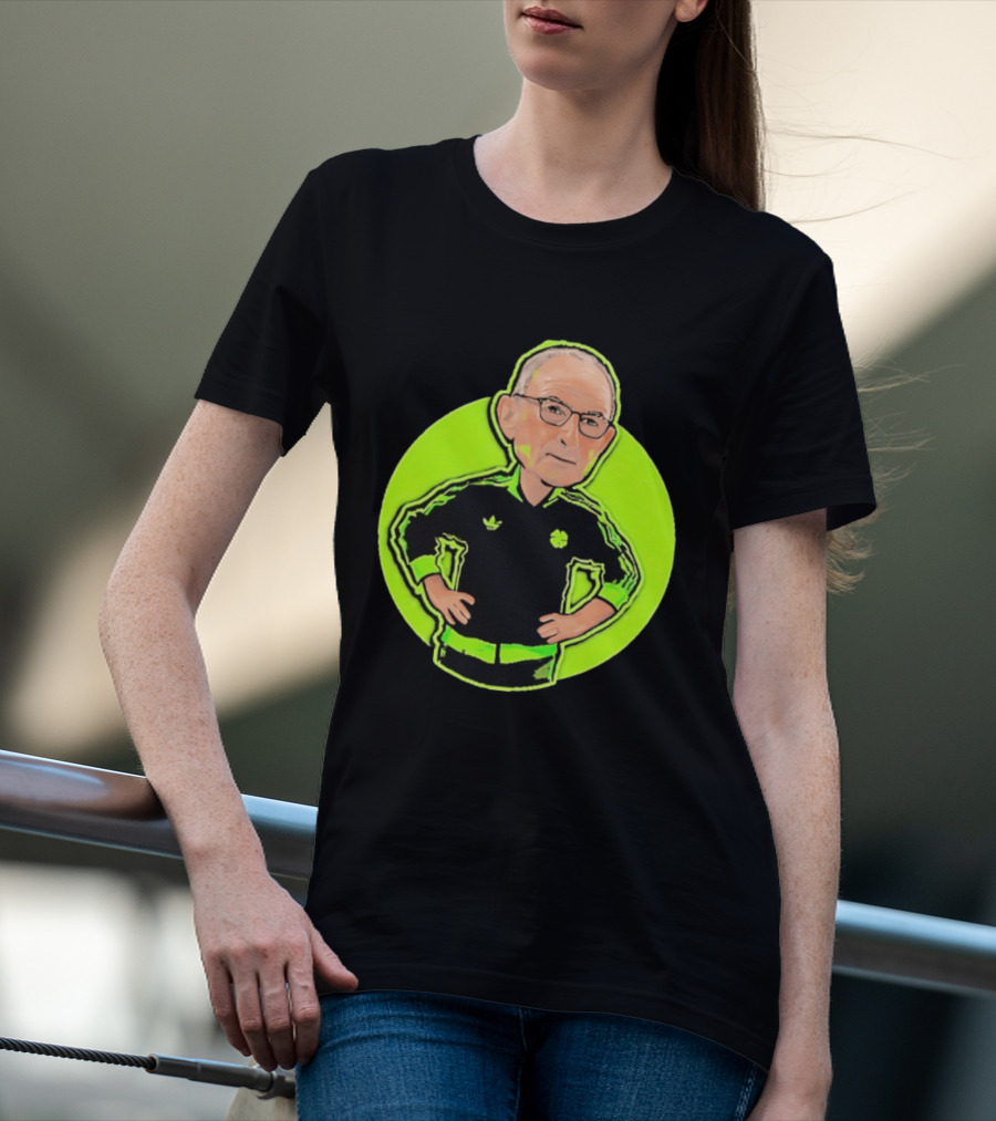 Martin O'Neill Nottingham Forest Manager Iconic Tracksuit T-Shirt