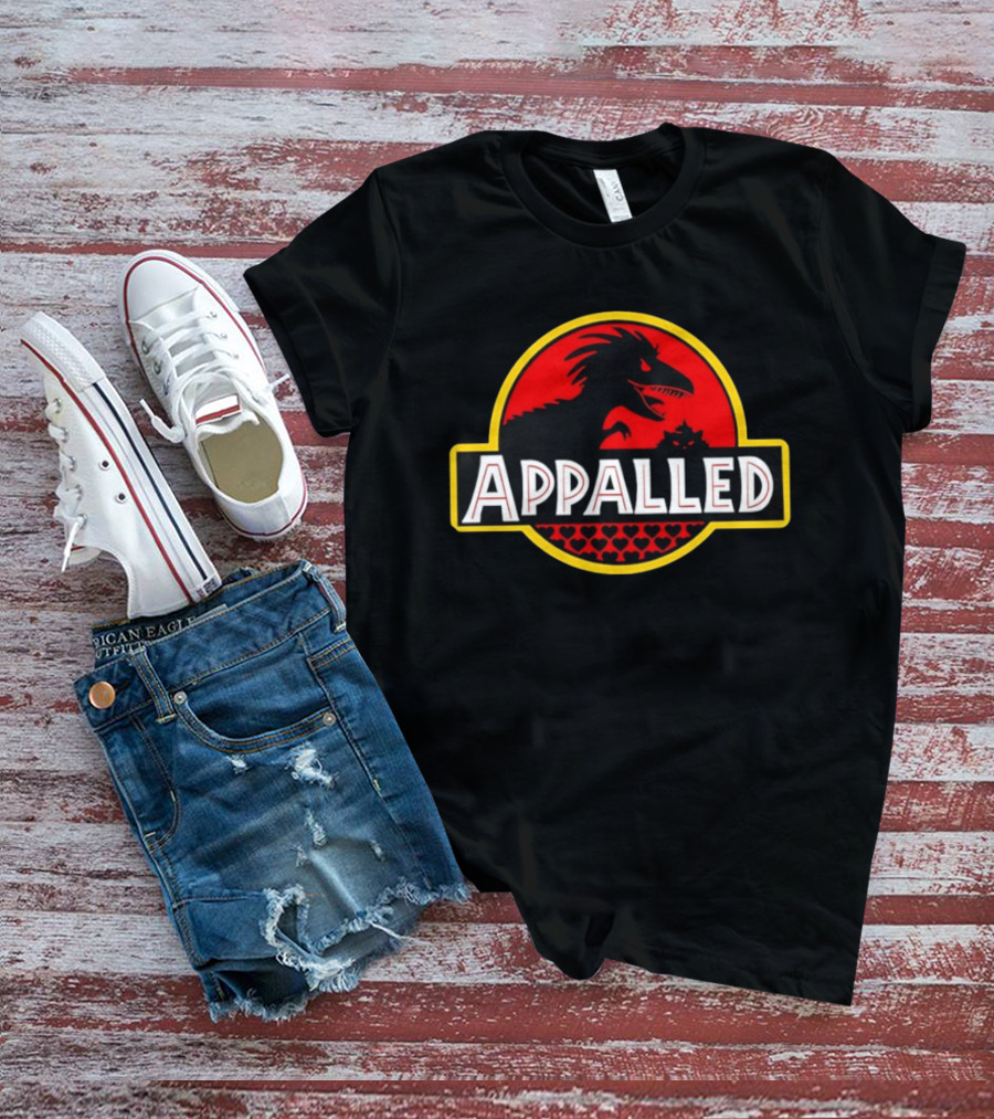 Jurassic Park Dinosaur Appalled Parody With Mongo T-Shirt