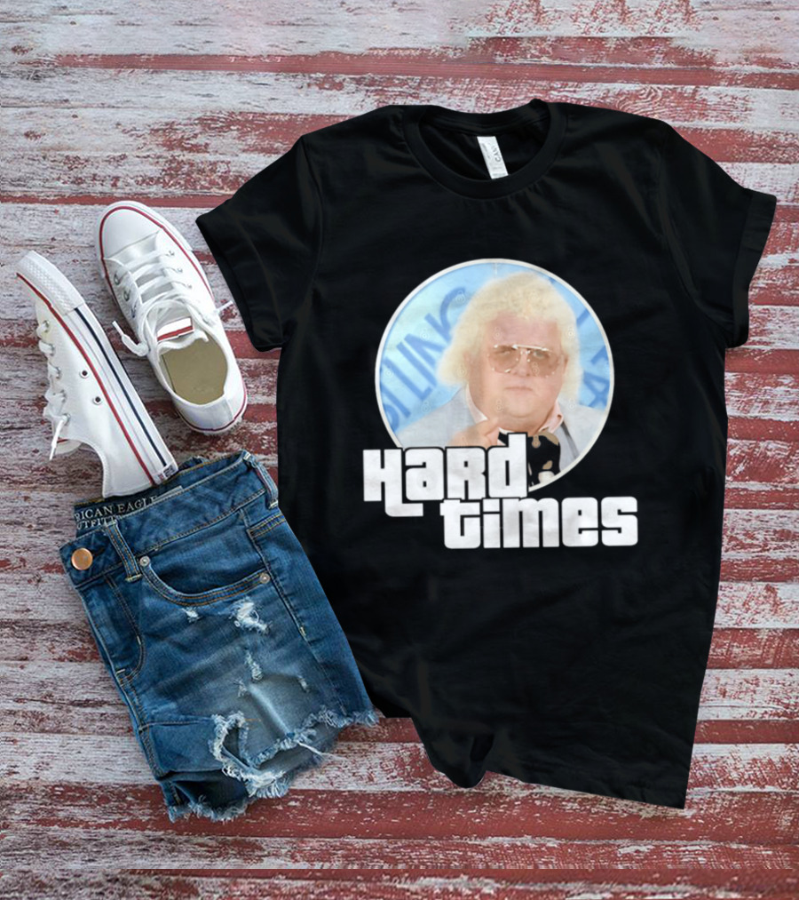 Dusty Rhodes Wrestling Icon Hard Times T-Shirt