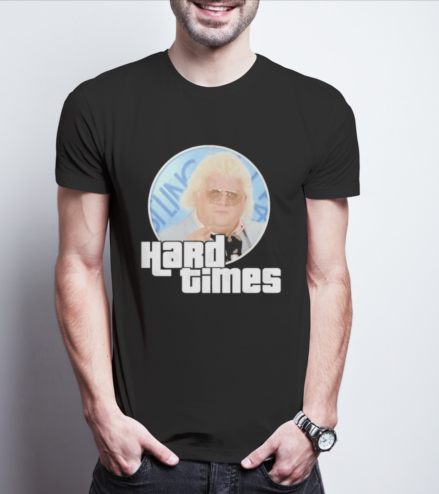 Dusty Rhodes Wrestling Icon Hard Times T-Shirt