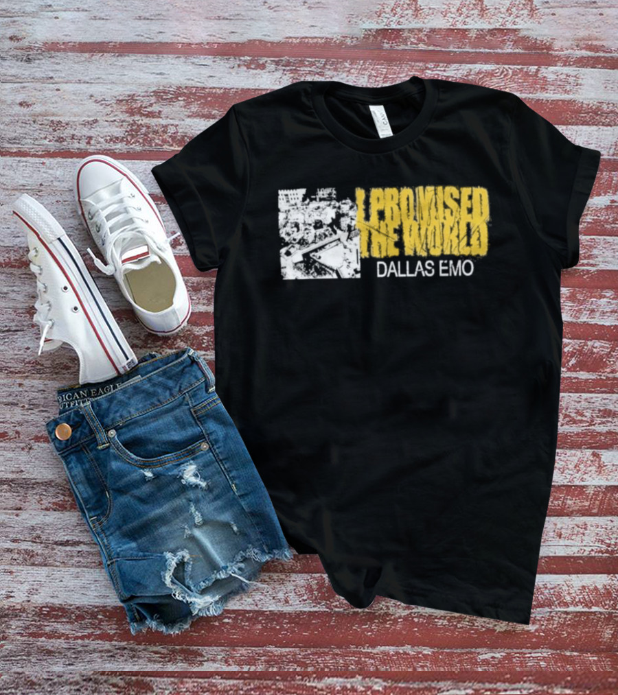 I Promised The World Dallas Emo Music T-Shirt