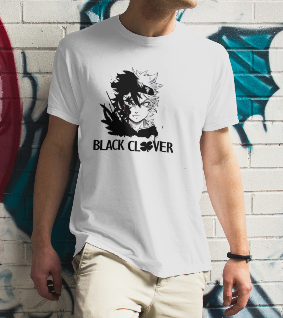 Black Clover Asta Split Demon Form Never Give Up Anime Manga 2026 Future Arc T-Shirt