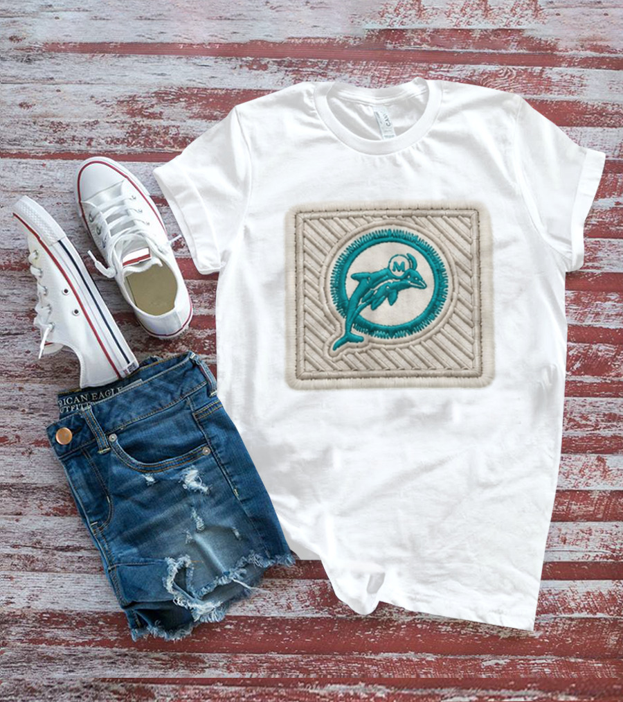 Dolphins 2026 Training Camp Emblem Patch T-Shirt