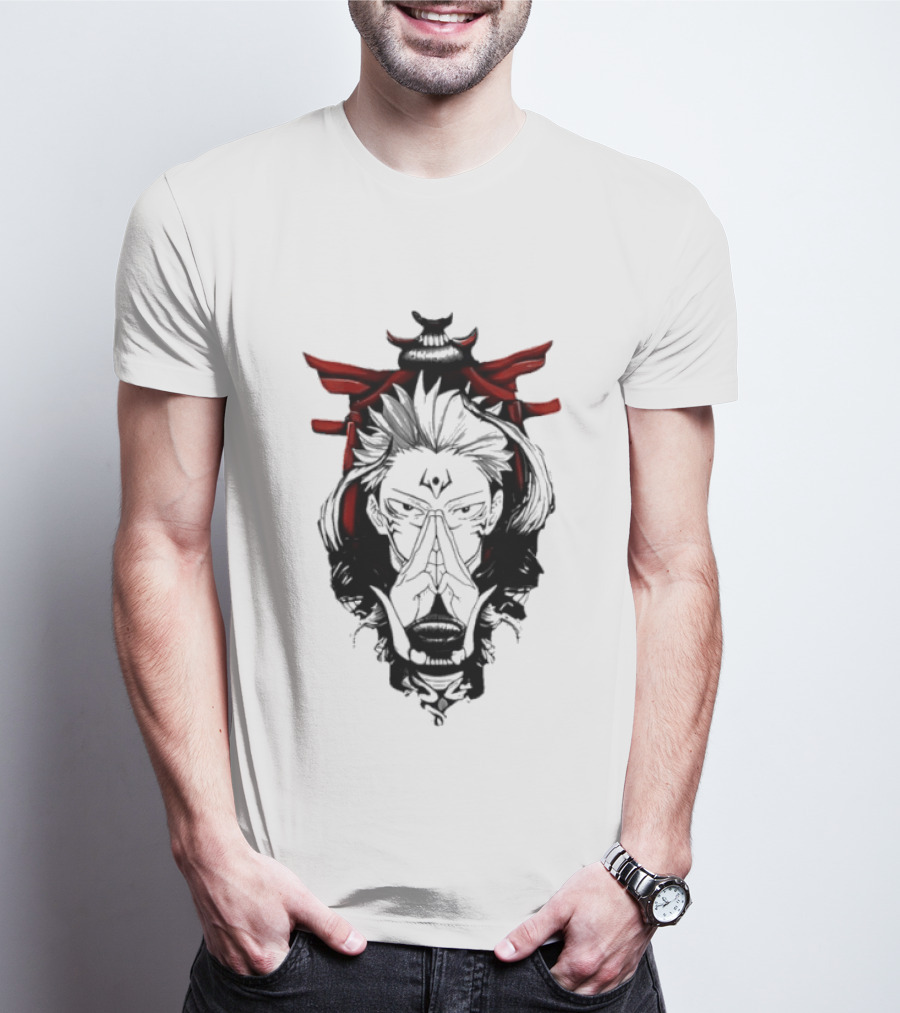 Jujutsu Kaisen Sukuna King Of Curses Domain Expansion Anime 2026 T-Shirt