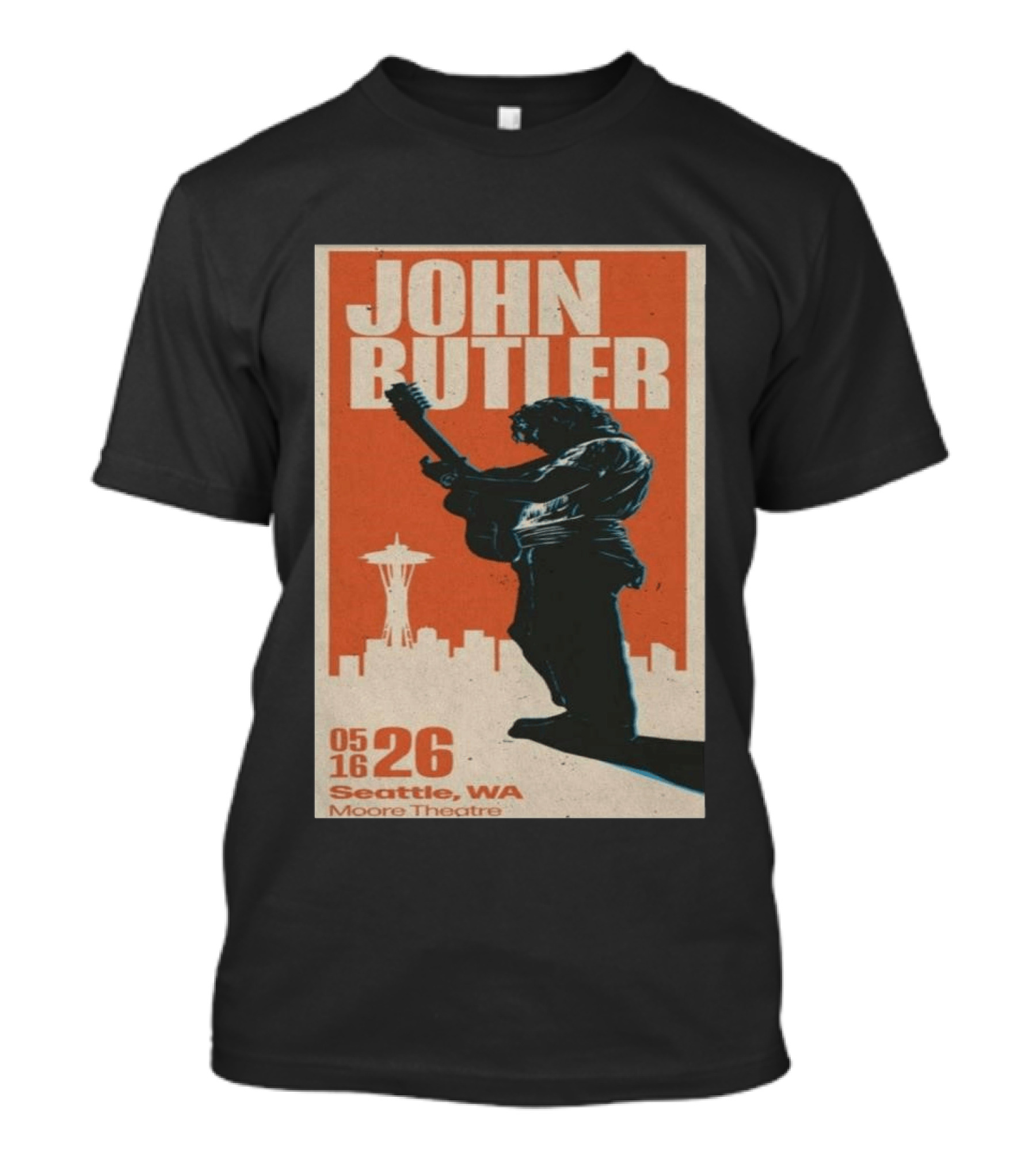 John Butler Live At Moore Theatre Seattle WA May 16 2026 T-Shirt