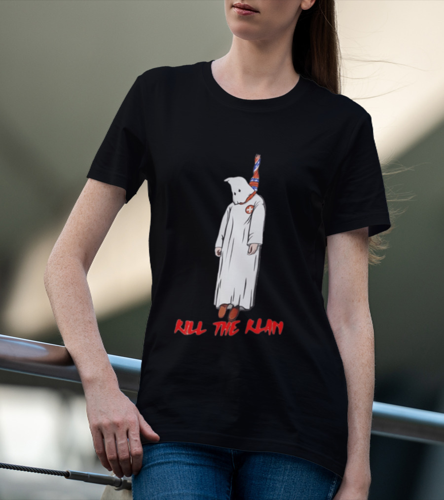 Kill The Klan Anti Fascist Message Iconic Protest T-Shirt
