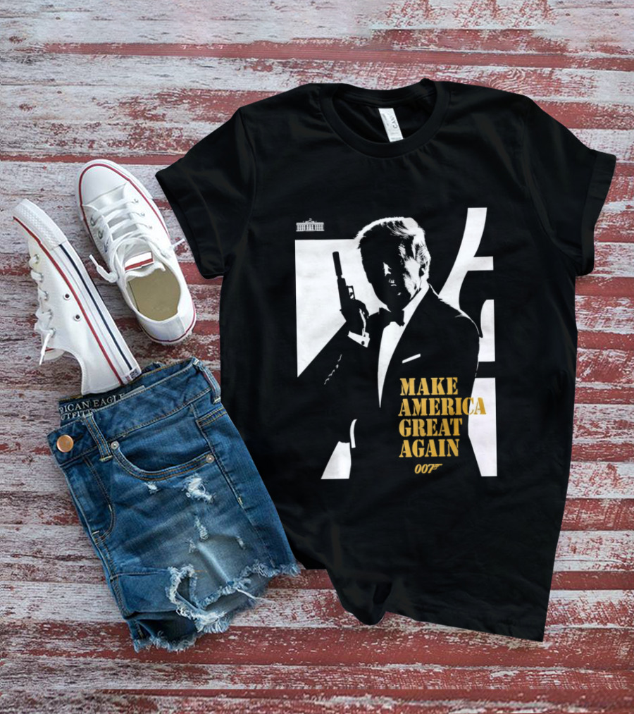 Trump 007 Make America Great Again Bond T-Shirt