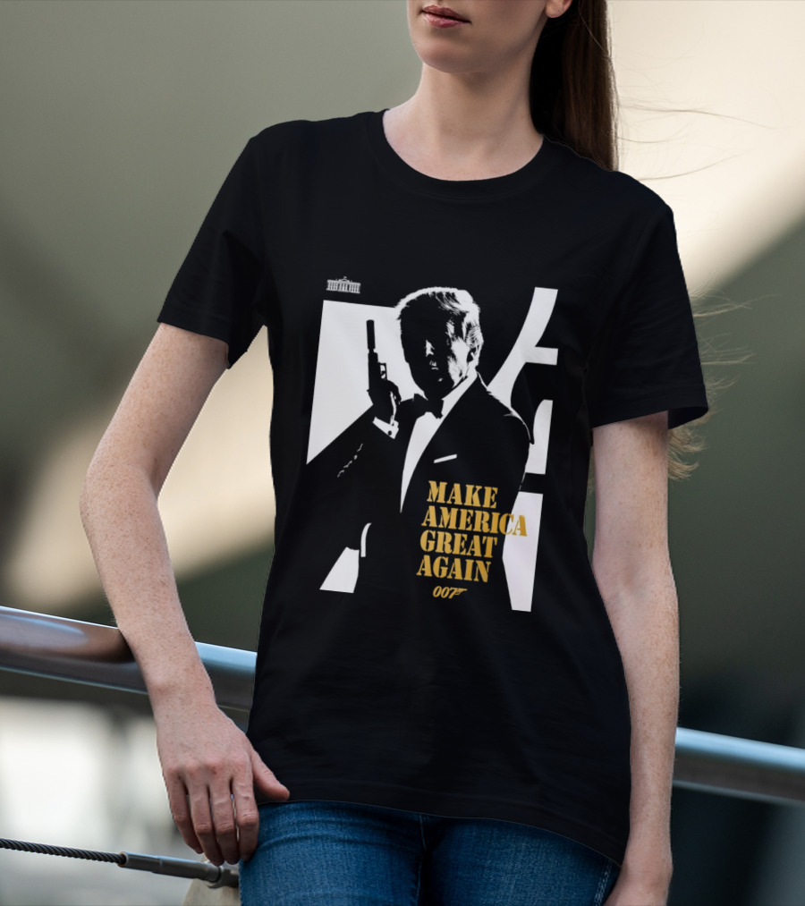 Trump 007 Make America Great Again Bond T-Shirt