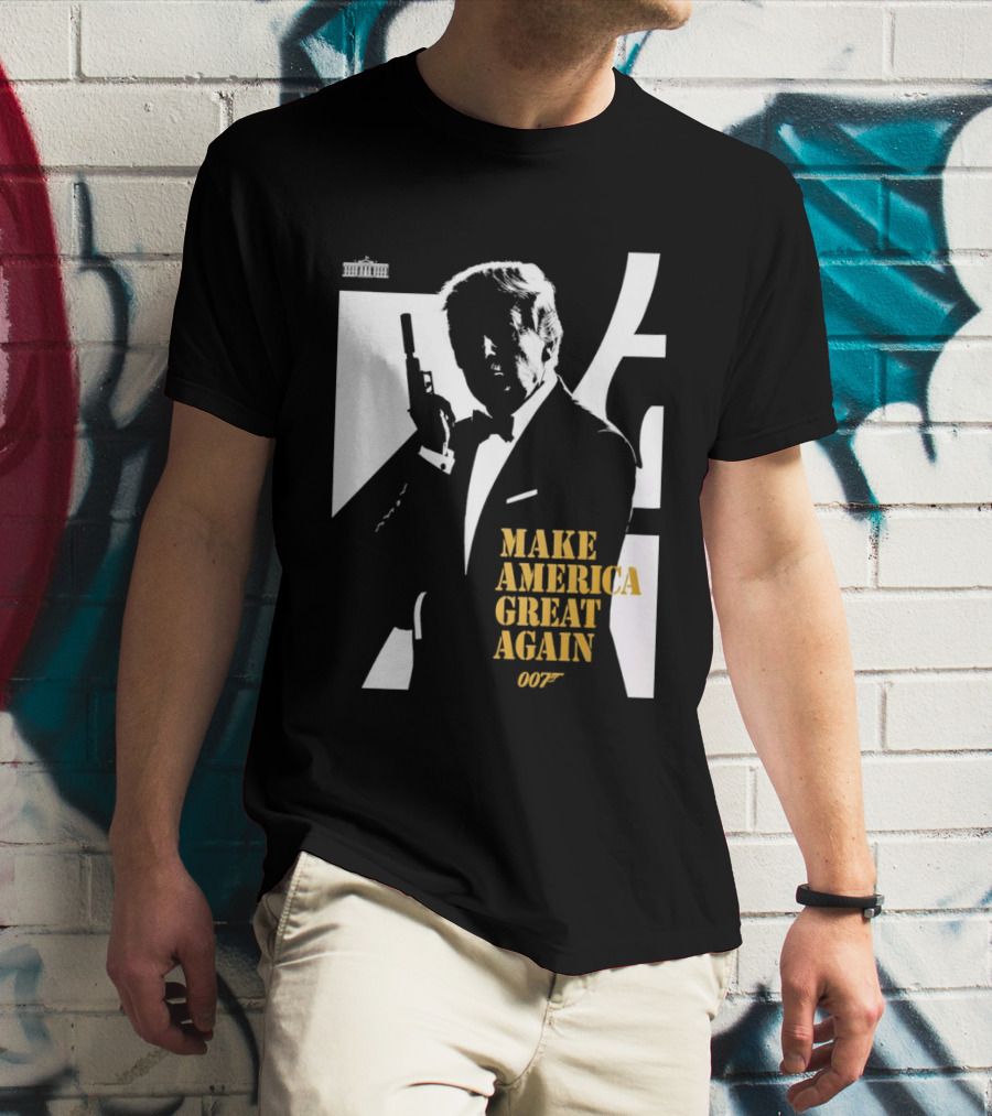 Trump 007 Make America Great Again Bond T-Shirt