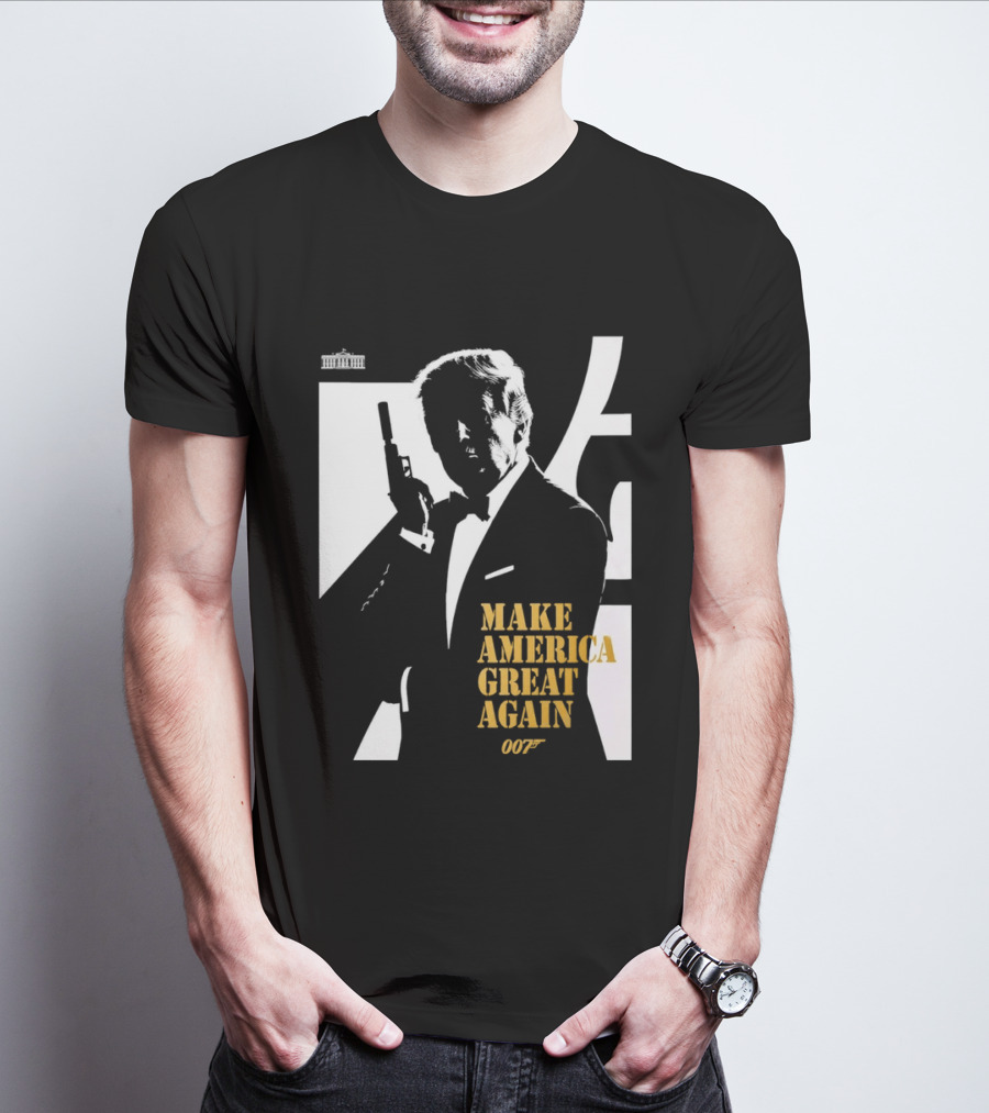 Trump 007 Make America Great Again Bond T-Shirt